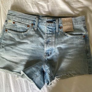 Madewell Jean Shorts NWT